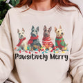Christmas Dog Lover Sweatshirt, Scottish Terrier Crewneck, Dog Mom and Dad Holiday Shirt