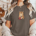 Cute Cat Lover T-Shirt | Funny Cat Mom Dad Tee | Cozy Cotton Pet Owner Gift