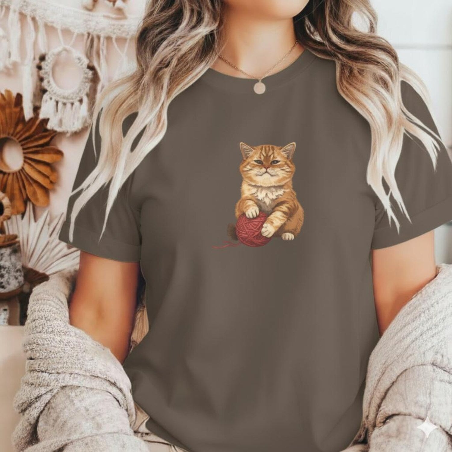 Cute Cat Lover T-Shirt | Funny Cat Mom Dad Tee | Cozy Cotton Pet Owner Gift