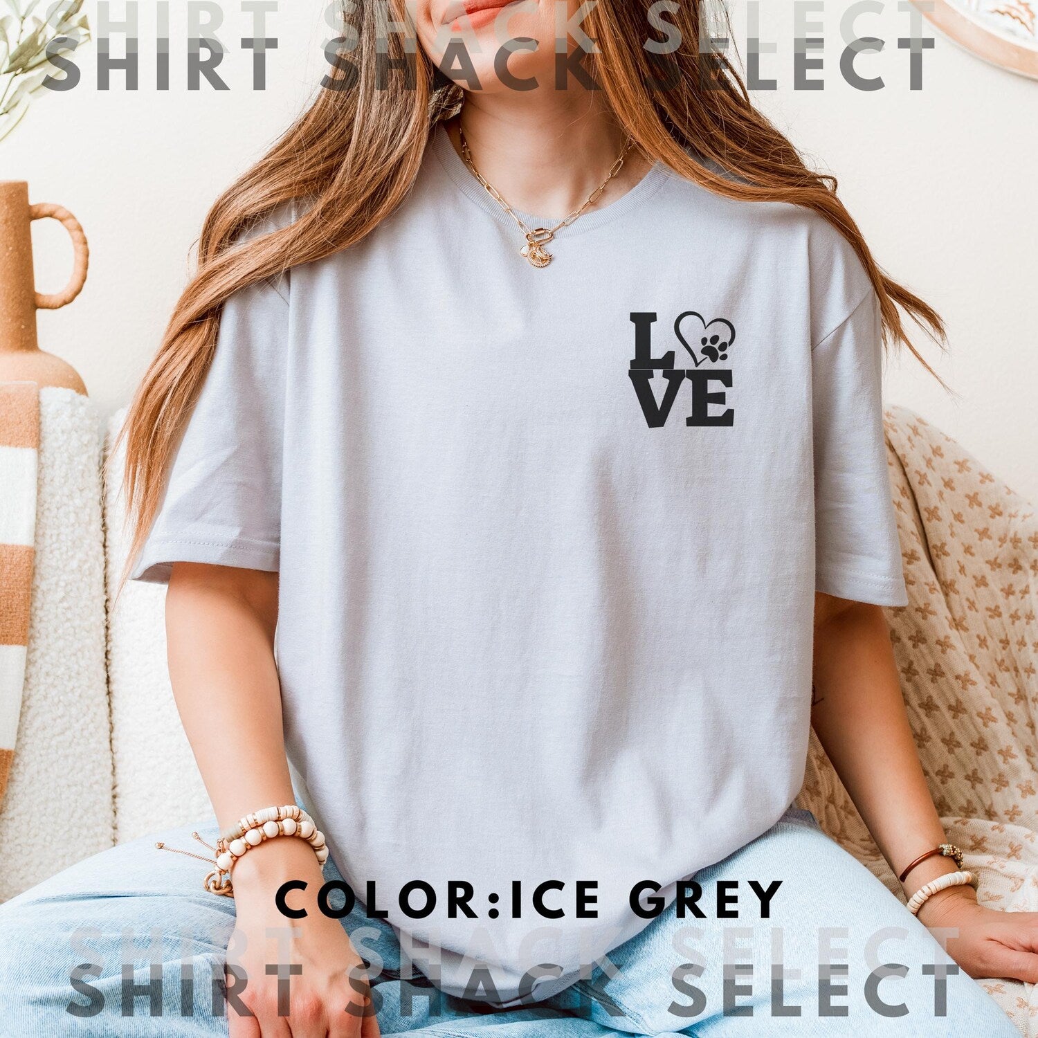 Dog Mom T-Shirt: Animal Lover Cotton Tee, Minimalist Design