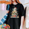 Meowy Christmas Shirt - Merry Catmas Cat Tree Sweatshirt Gift for Cat Lovers
