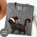 Comfort ColorsÂ® Cute Cat Christmas Shirt, Cat Mom Christmas Gift, Women's Holiday Shirt, Funny Christmas Cat Shirt, Cat Lover Christmas Gift