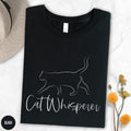 Cat Whisperer Shirt, Cat Tshirt, Cat Lover Shirt, Womens Cat T Shirt, Funny Cat Shirt, Cat Lover Gift, Gift for Cat Mom, Gift for Cat Lover