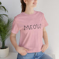 Cute Cat Lover T-Shirt | Meow Design Pet Gift | Kawaii Animal Apparel