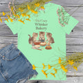 Cat Bakery T-Shirt: Funny Kitty Biscuit Maker Gift Tee