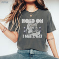 Retro Cat Mom Shirt - Comfort Colors Pet Parent Humor Tee, Cat Lover Gift