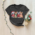 Funny Meowy Christmas Cat Lover T-Shirt Holiday Gift