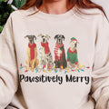 Christmas Dog Lover Sweatshirt, Great Dane Crewneck, Dog Mom and Dad Holiday Shirt