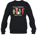Cat Funny Noble Cat Come Together Right Meow Sweatshirt