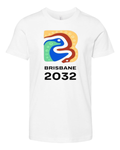 Brown Snake Bin Chicken Olympic Logo 2032 Premium Youth T Shirt