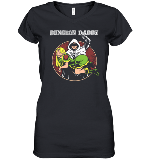 Dungeons Amp Dragons Dungeon Daddy Women039S V Neck T Shirt