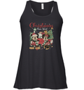 Disney Mickey And Mickey Minnie Christmas On Main Street Racerback Tank