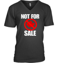 Canada Not For Sale V Neck T Shirt