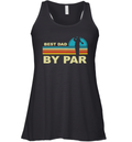 Best Dad By Par Golf Racerback Tank