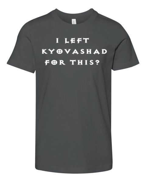 Elon Musk Wearing I Left Kyovashad Diablo Premium Youth T Shirt