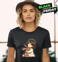 Brush Stroke Jesus He Is Risen Women039S T Shirt