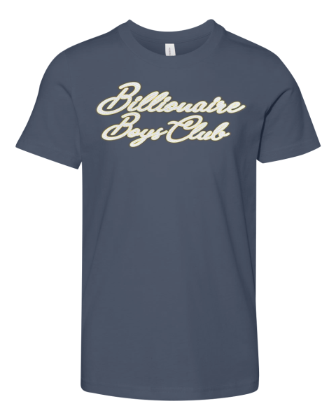 Billionaire Boys Club Diamond Script Logo Premium Youth T Shirt
