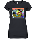 Angry Spongebob Women039S V Neck T Shirt