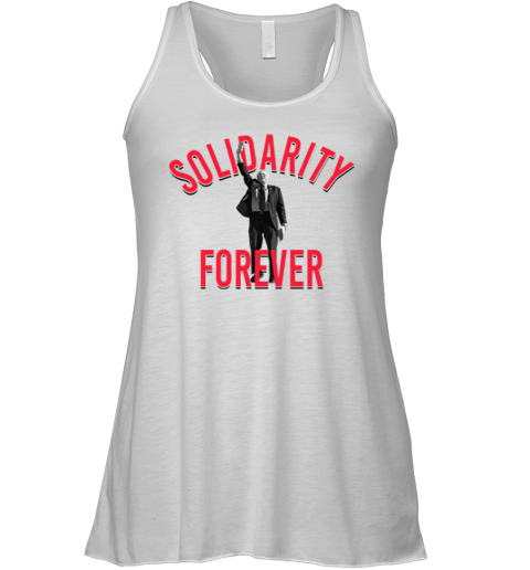 Bernie Sanders Solidarity Forever Racerback Tank