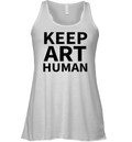 Alok Keep Art Human Racerback Tank