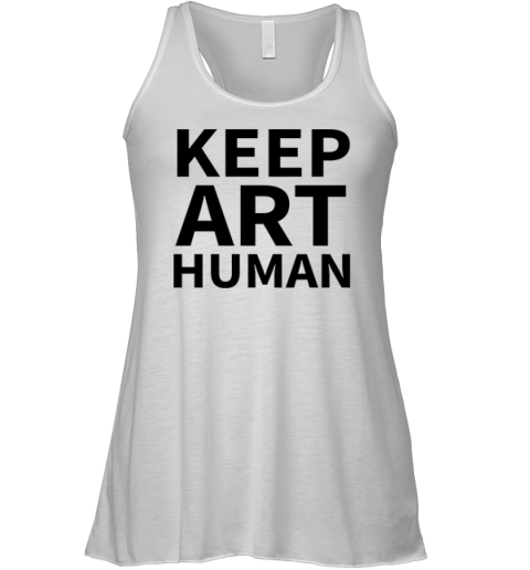 Alok Keep Art Human Racerback Tank