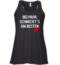 Bei Papa Schmeckt039S Am Besten Garantiert Racerback Tank