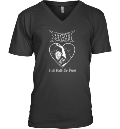 Brat Hell Hath No Fury 2024 V Neck T Shirt
