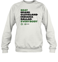 Boston Celtics Beat Everybody Sweatshirt