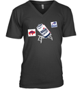 Buffalo Bills Backers V Neck T Shirt