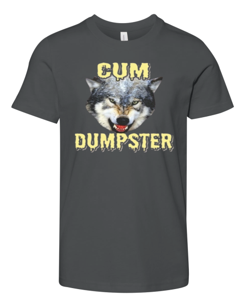 Cup Dumpster Wolf Meme Premium Youth T Shirt