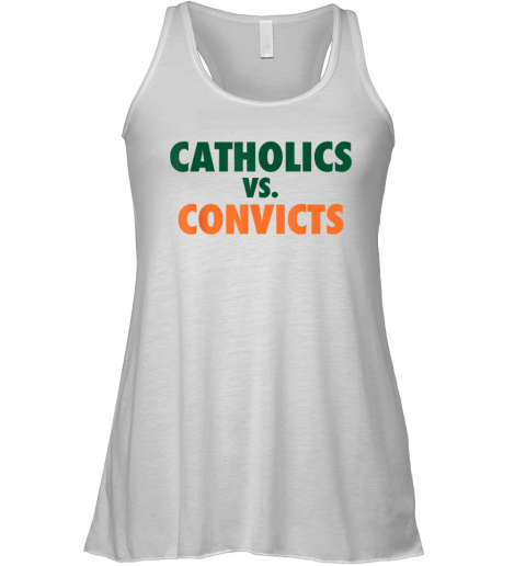 Classic Catholics Vs Convicts 1988 Racerback Tank