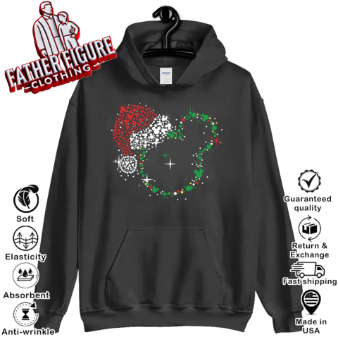 Disney Mickey Santa Christmas Hoodie