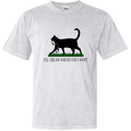 Black Cat I039Ll Tread Wherever I Want Dyed Heavyweight T Shirt