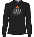 Elon Musk Wearing Astronauts In Walking In Space Occupy Mars Long Sleeve T Shirt