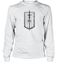 Even In Arcadia Damocles Crest Flag Long Sleeve T Shirt