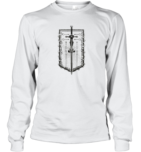 Even In Arcadia Damocles Crest Flag Long Sleeve T Shirt