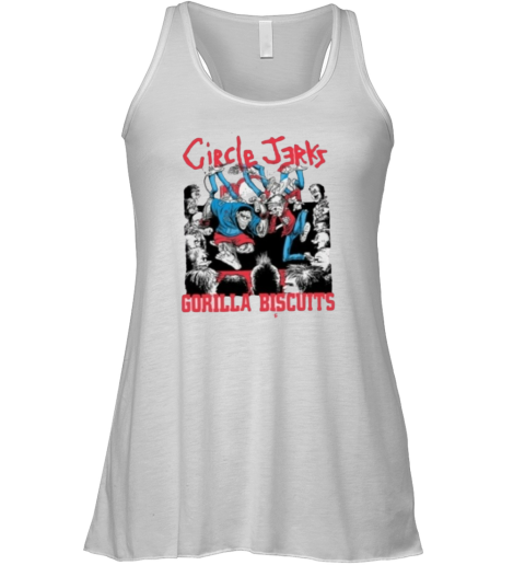 Circle Jerks With Gorilla Biscuits 2025 Racerback Tank