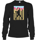Baseball Ice Cream Drip Long Sleeve T Shirt
