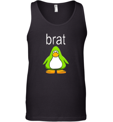Charli Xcx Brat Penguin Club Brat Tank Top