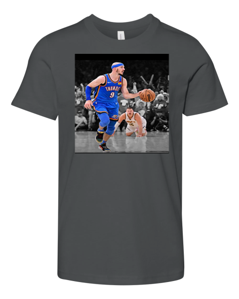 Alex Caruso Funny Meme With Nikola Jokic Premium Youth T Shirt