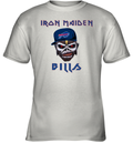 Buffalo Bills Iron Maiden Rock Band Music Youth T Shirt