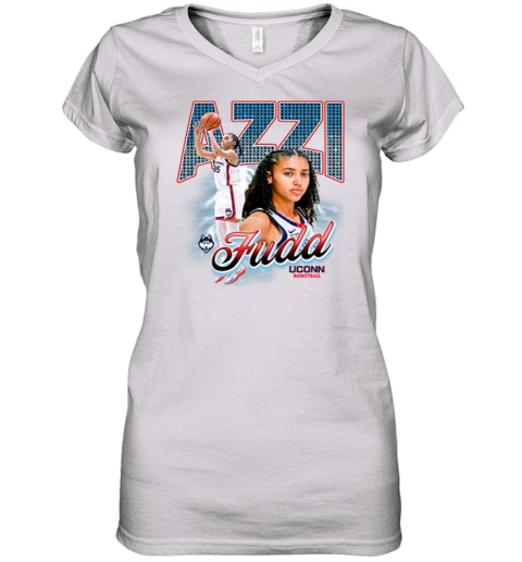 Azzi Fudd Uconn Basketball Women039S V Neck T Shirt