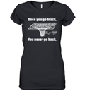 Black Hole Once You Go Black You Never Go Back Women039S V Neck T Shirt