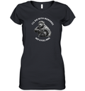 Bear I039Ll Die With Memories Not A Full Mag Women039S V Neck T Shirt