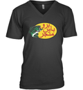 Arabic Fishing V Neck T Shirt