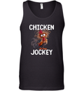 Chicken Jockey Fun Gag Novelty Tank Top