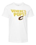 Cleveland Cavaliers Wheres Pops Premium Youth T Shirt