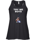 Carl Niehaus Try Me Boys Pro Gun Racerback Tank