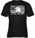 Eagles Make America 1776 Again Youth T Shirt