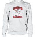 Cleveland Baseball Chief Wahoo Inspired Long Sleeve T Shirt